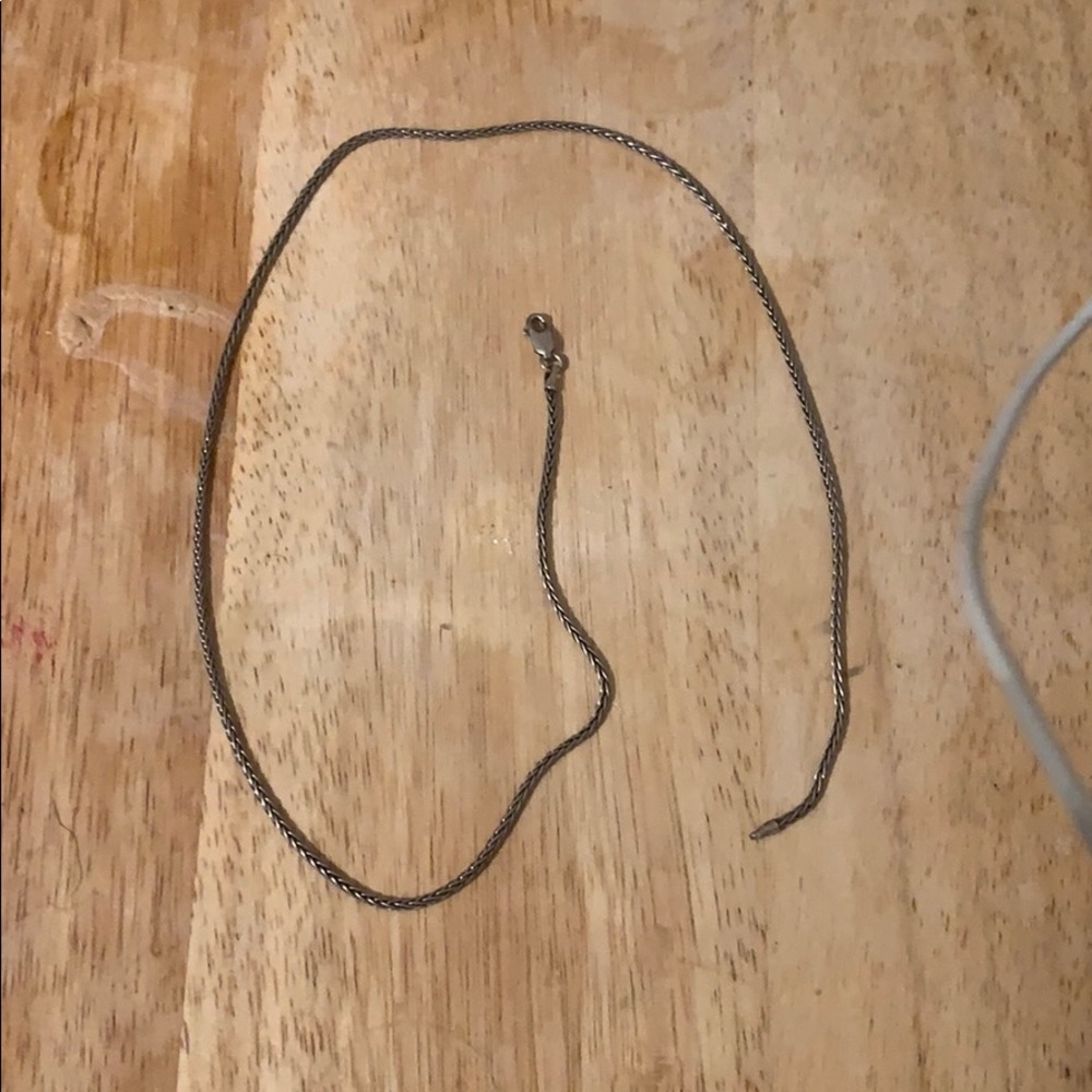 Silver necklace - Picture 2 of 2